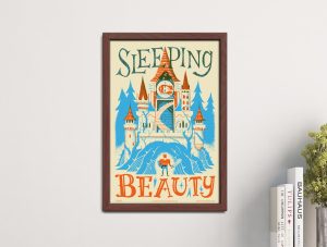 Fairy Tales Sleeping Beauty Print - Image 4