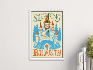 Fairy Tales Sleeping Beauty Print - Image 5