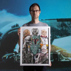 Empire Strikes Back Boba Fett Limited Edition Print - Image 3