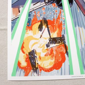 Death Star Battle Scene Print - Image 4